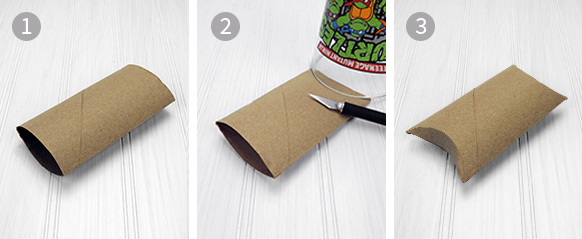 Toilet paper roll gift packaging