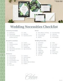 The Ultimate Wedding Checklist Crafted For You