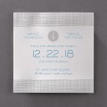 Modern Texture wedding invitation