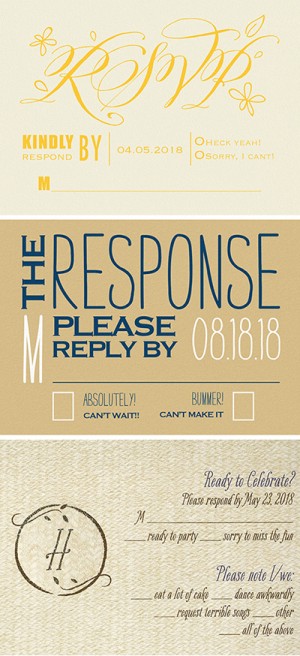 Check out this new take on RSVP cards