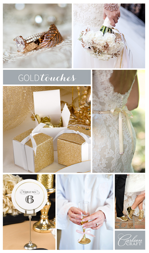 Gold wedding inspiration