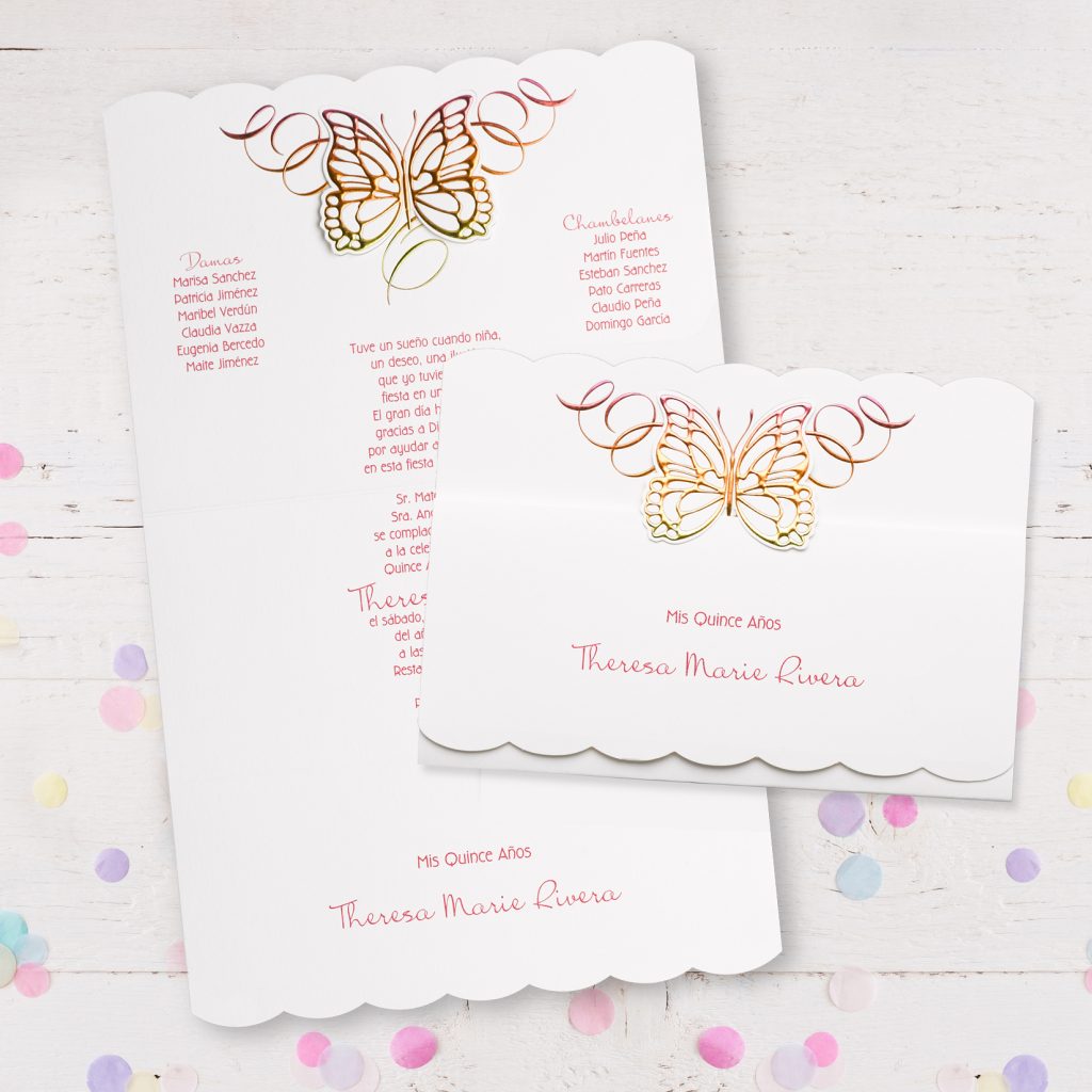 We're loving: beautiful Quinceañera invitations | Crafted for you ™, image size:1024x1024
