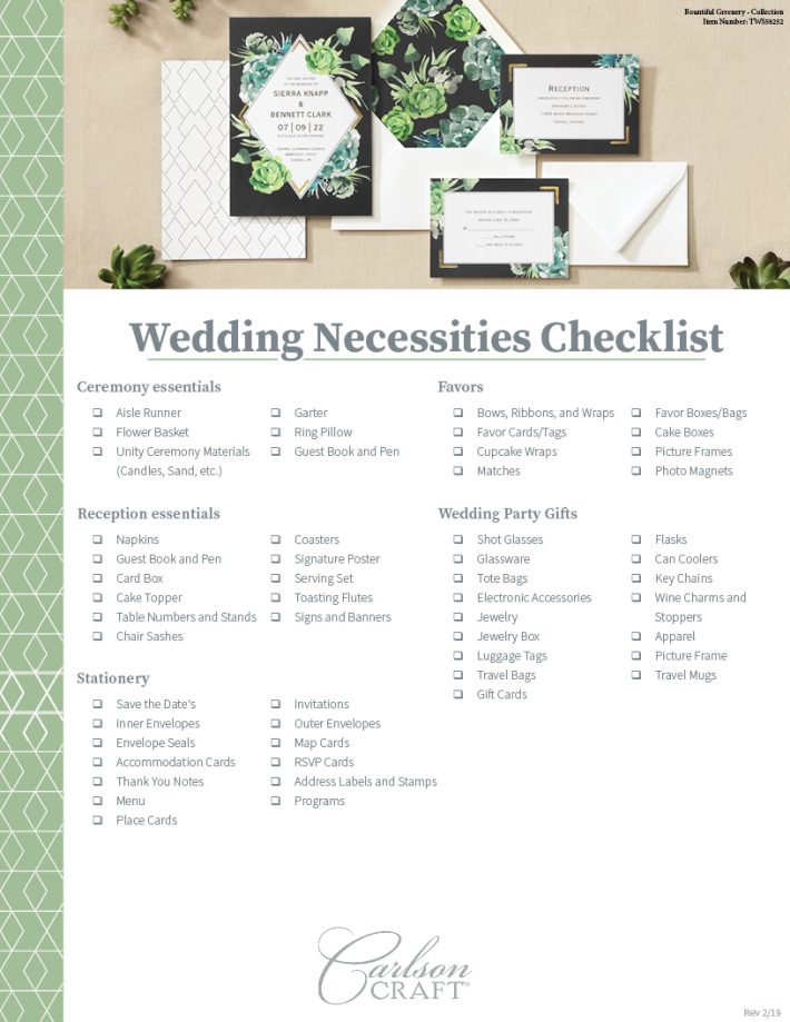 The Ultimate Wedding Checklist | Crafted for you