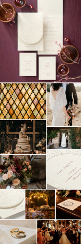 Wedding Style Story: Moody Garden Romance